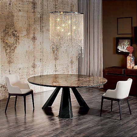 stunning round dining table